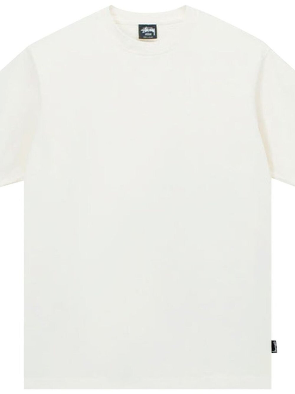 Stussy Heavyweight Pigment Dyed Crew Natural Size M NWT